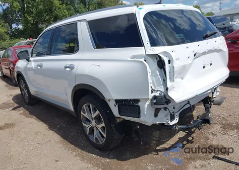 2022 Hyundai Palisade Sel from USA, damaged, VIN KM8R3DHE3NU385555